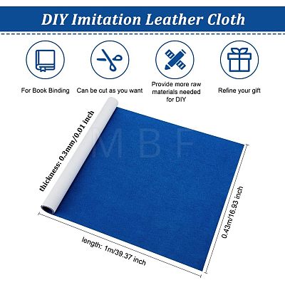 Olycraft 1Pc DIY Imitation Leather Cloth DIY-OC0009-57D-1