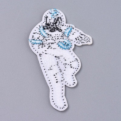 Computerized Embroidery Cloth Iron On/Sew On Patches DIY-D030-F01-B-1