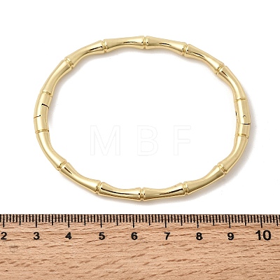 Brass Hinged Bangles for Women BJEW-H639-05G-1