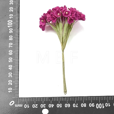 Cloth & Paper & Iron Artificial Mini Flower Bouquet for DIY Crafts FB-CBA59DF-02B-1