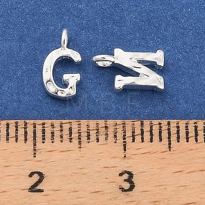 26Pcs 26 Styles 925 Sterling Silver Charms STER-B010-03S-1