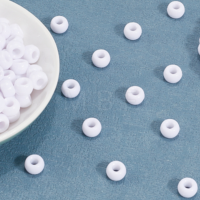 800Pcs Opaque Plastic Beads KY-SP0001-47A-1
