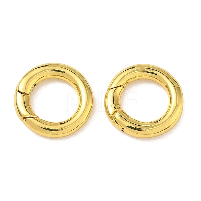 Brass Spring Gate Rings KK-H523-07B-G-1