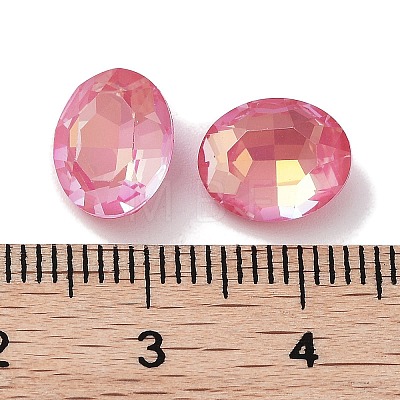 Glass Rhinestone Cabochons RGLA-G020-02A-502AM-1