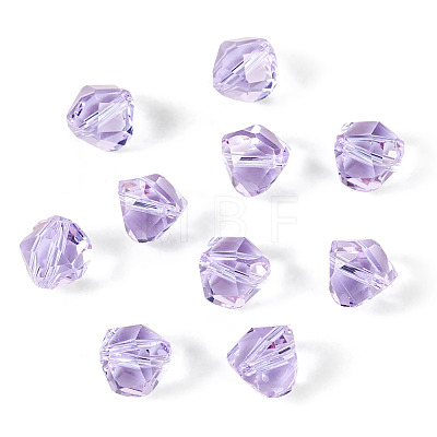 10Pcs Glass Imitation Austrian Crystal Beads GLAA-TADJ0001-11J-1