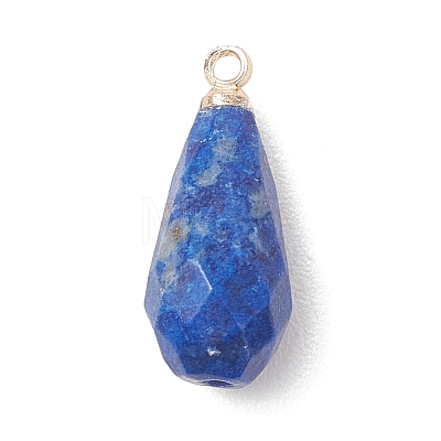 Natural Strawberry Quartz & Apatite & Lapis Lazuli & Lepidolite/Purple Mica Stone Pendants PALLOY-JF04925-1