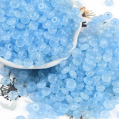 Transparent Colours Glass Seed Beads X1-SEED-P008-01B-02-1