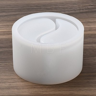 Taichi Yin Yang DIY Candle Cups Silicone Molds DIY-G098-03-1
