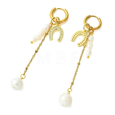 202 Stainless Steel Hoop Earrings EJEW-JE07010-1