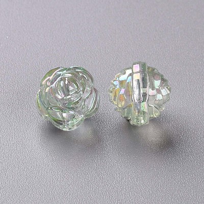 Transparent Acrylic Beads TACR-S154-33C-327-1