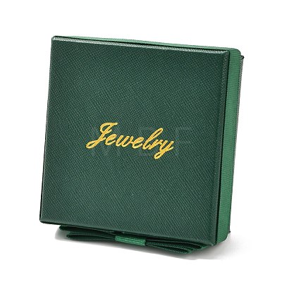 Square & Word Jewelry Cardboard Jewelry Boxes CBOX-C015-01C-02-1