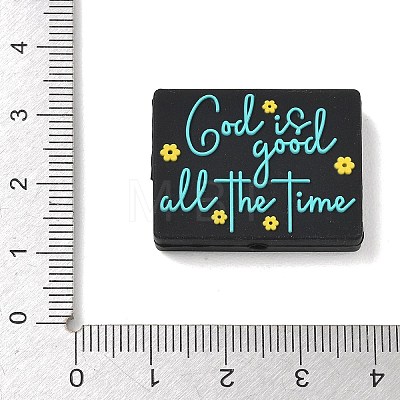 Inspirational Silicone Beads SL-CBAF318-C02-1