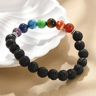 Yoga Chakra Jewelry BJEW-K142-A-1