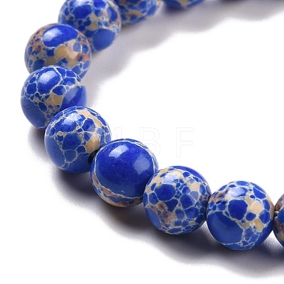 Synthetic Imperial Jasper Beads Strands G-E568-01A-03-1