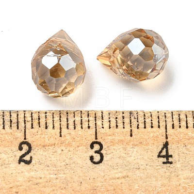 Electroplated Glass Beads EGLA-K062-01A-AB01-1