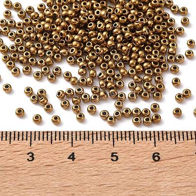 Electroplated Glass Beads GL-G001-02B-01-1