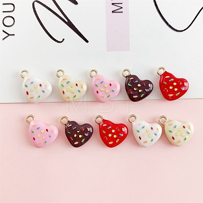 Alloy Enamel Pendants ENAM-A012-08G-1