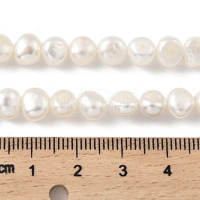 Natural Cultured Freshwater Pearl Beads Strands PEAR-A006-07G-1