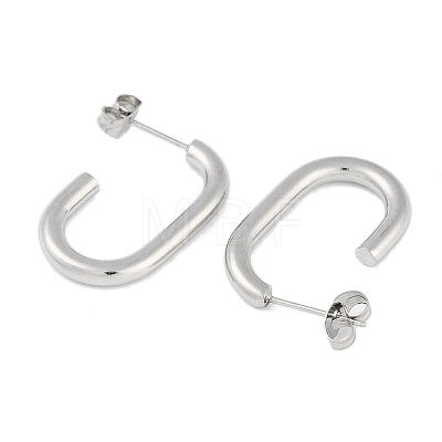 Non-Tarnish 304 Stainless Steel Stud Earring EJEW-C103-03P-1