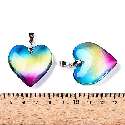 Glass Pendants GLAA-N001-23D-1