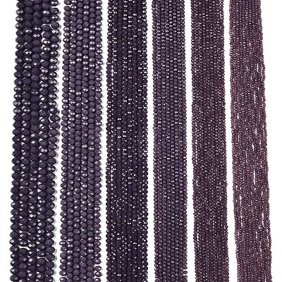 Opaque Solid Color Imitation Jade Glass Beads Strands EGLA-A044-P1mm-D11-1