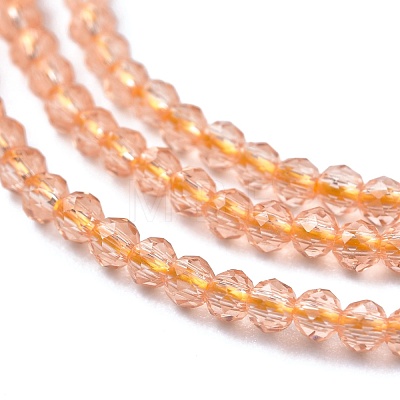 Glass Beads Strands G-K185-16H-1