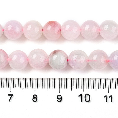 Dyed Natural White Jade Beads Strands G-T138-8mm-210-1-1