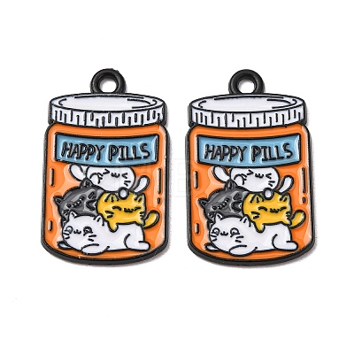 Alloy Enamel Pendants FIND-H069-03C-EB-1