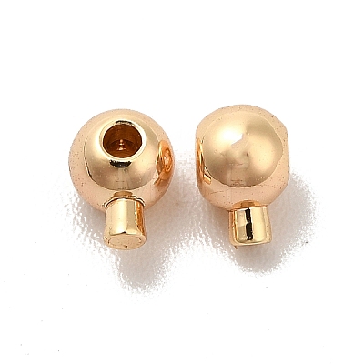Brass Crimp Beads X-KK-Q773-05G-1