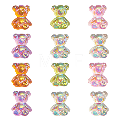 Transparent Resin Cabochons RESI-CJ0001-59-1