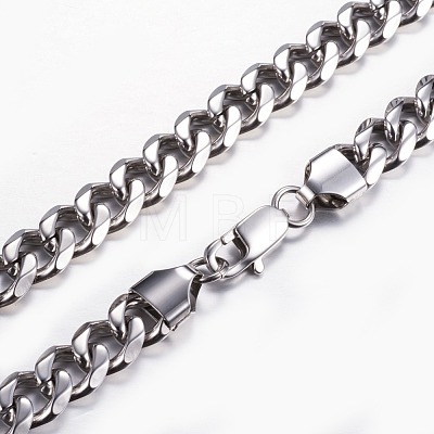 304 Stainless Steel Necklaces NJEW-D281-23P-1