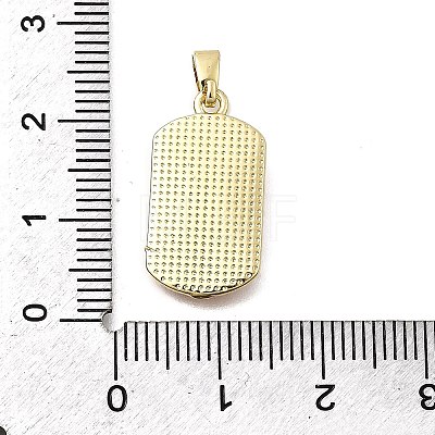 Brass Enamel Pendants X-KK-P336-14G-02-1