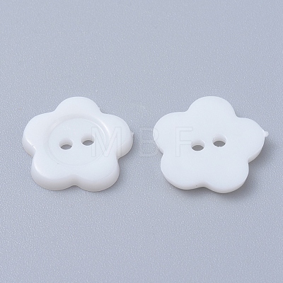 Acrylic Sewing Buttons for Costume Design X-BUTT-E074-B-10-1