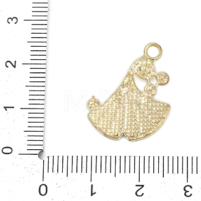 Alloy Enamel Pendants with Rhinestone FIND-Z070-07G-06-1