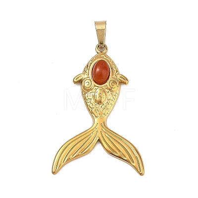 Natural Red Aventurine Pendants GG-CBA97F4-03G-09-1
