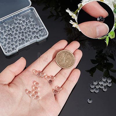  100Pcs Glass Bead GLAA-NB0001-52D-1