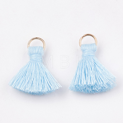 Polycotton(Polyester Cotton) Tassel Pendant Decorations FIND-S280-11-1