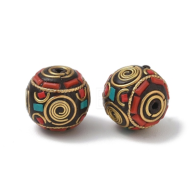 Handmade Indonesia Beads PY-CBAE318-04-1