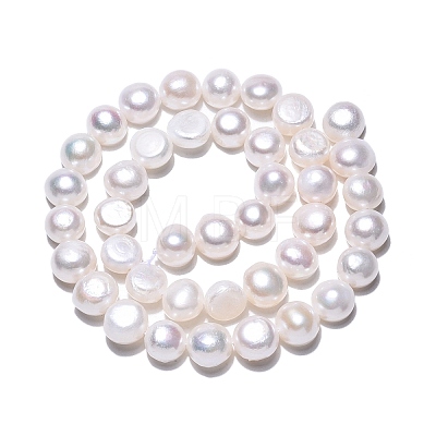 Natural Cultured Freshwater Pearl Beads Strands PEAR-N014-08H-1