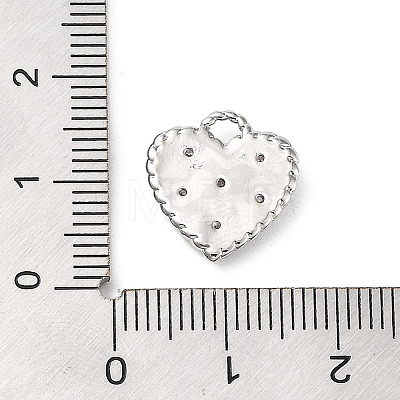 Rack Plating Brass Micro Pave Cubic Zirconia and Plastic pearl Pendants KK-Q786-07P-1