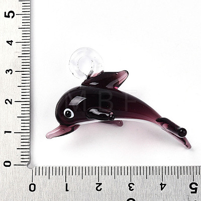 Handmade Lampwork Big Pendants LAMP-T023-10D-1