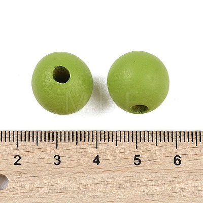 Wood European Beads WOOD-M014-01I-1