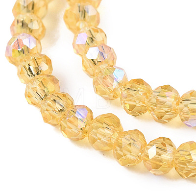 Electroplate Glass Beads Strands EGLA-A044-T1mm-L03-1