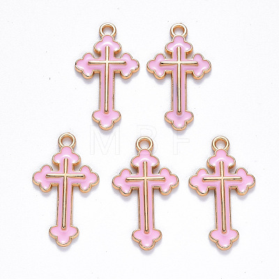 Alloy Enamel Pendants ENAM-S121-059C-1