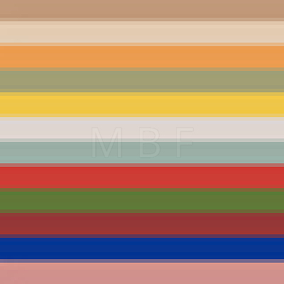Beadthoven 16Pcs 4 Colors Printed Resin & Wood Pendants WOOD-BT0001-13-1