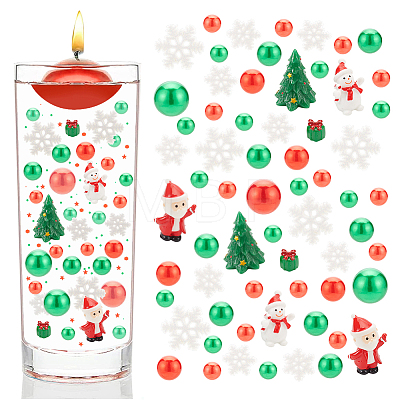 DIY Christmas Theme Vase Fillers for Centerpiece Floating Candles DIY-BC0009-60-1