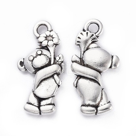 Tibetan Style Zinc Alloy Pendants PALLOY-ZN44149-AS-LF-1
