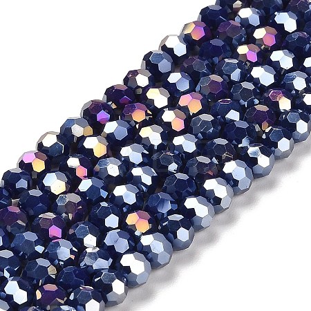 Opaque Glass Beads Stands EGLA-A035-P6mm-B09-1