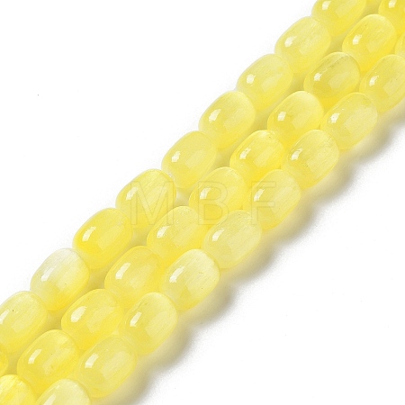 Natural Selenite Beads Strands G-F750-07-1