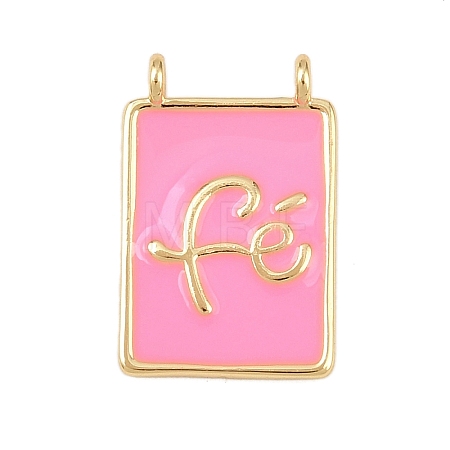 Brass Enamel Pendants KK-L251-01G-A02-1